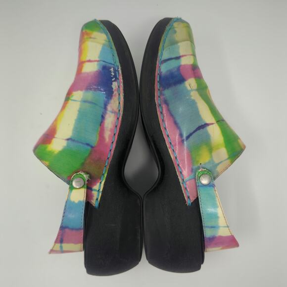 Rocky 4 Eur Sole Patent Leather Clogs for Nurses Size 7 - Picture 7 of 9